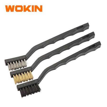 Wokin 3 Piece Wire Brush Set 323603